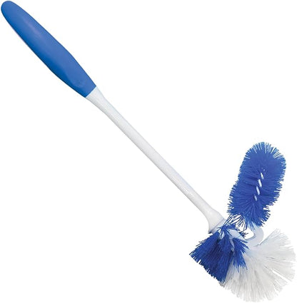 LOLA Classic Toilet Brush w/Under-The-Rim Scrubber, 6 Pack, Deep Cleans The - Image 2