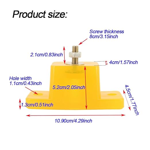 Anti Vibration Pad Air Conditioner Base, Noise Reduction and Shock Absorption - Image 2