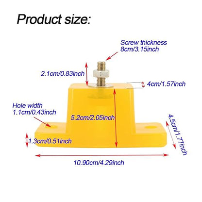 Anti Vibration Pad Air Conditioner Base, Noise Reduction and Shock Absorption - Image 2