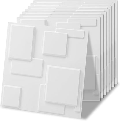 Art3d 20 Pack Decorative 3D Wall Panels, 19 Sq.Feet PVC Interior Wall Décor by Art3d