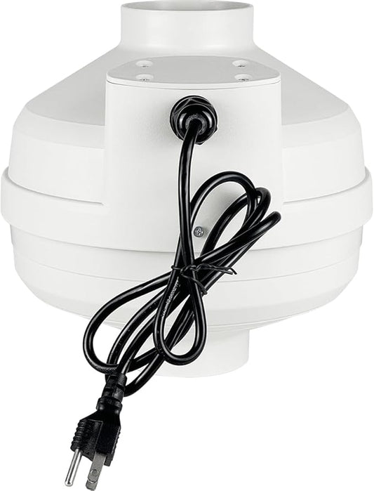 MIDCVFRUN 4 inch Radon Fan, 2 speed 260/188CFM Radon Mitigation System Quickly by MIDCVFRUN