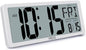 Large Digital Wall Clock, Electronic Alarm Clocks by XREXS