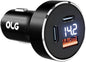 OLG 100W Car Charger – 3 Port Cargador para Carro – Cigarette Lighter USB Fast by Unknown