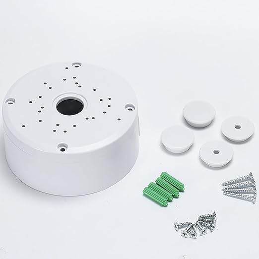 Universal Bullet Security Camera Junction Box Mount Bracket Plastic Rainproof - Image 5