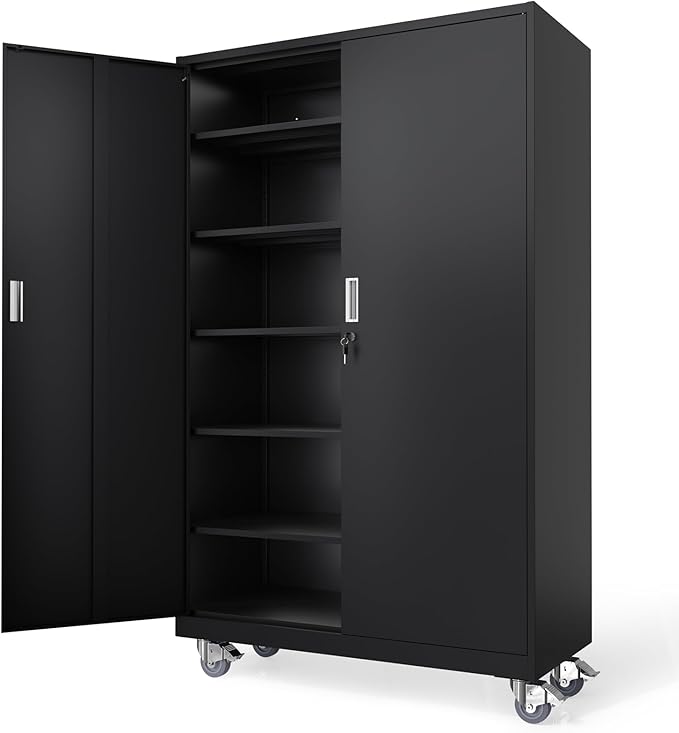 VINGLI Large Metal Storage Cabinet by VINGLI