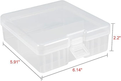 uxcell Hard Plastic Large Battery Storage Box Holder Organizer Protective - Image 4