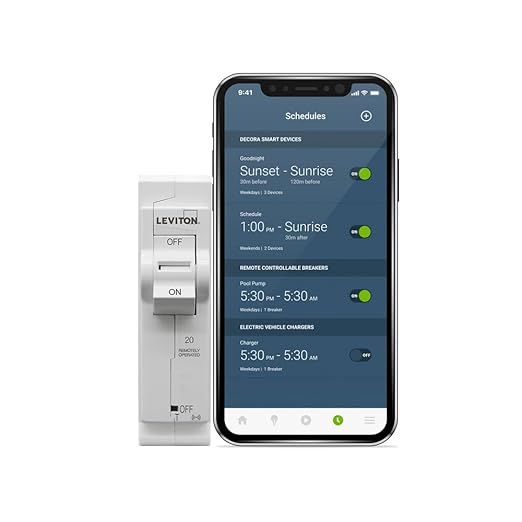 Leviton LB120-ST 2nd Gen Smart Circuit Breaker by Leviton