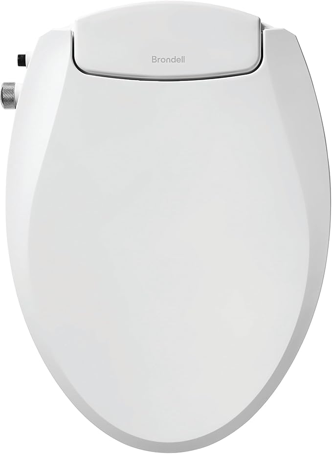 Brondell Bidet Toilet Seat Non-Electric Swash Ecoseat, Fits Elongated Toilets by Brondell