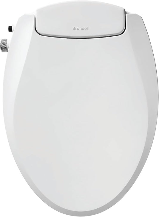 Brondell Bidet Toilet Seat Non-Electric Swash Ecoseat, Fits Elongated Toilets by Brondell
