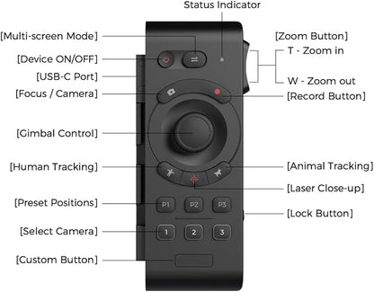 OBSBOT Tail Air & Smart Remote Combo, Streaming Camera - Image 7
