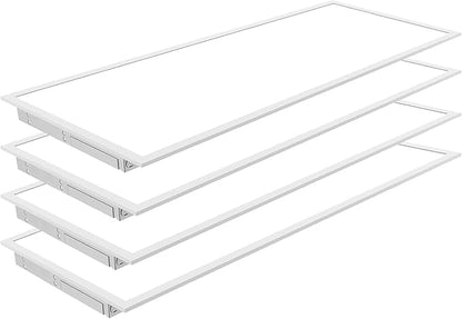 NUWATT 4 Pack 1x4 LED Panel for Drop-in Ceiling, 3000K Warm White, Super Bright by NUWATTLighting