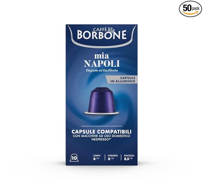 Caffè Borbone Mia Napoli Aluminum Capsules Compatible by Caff%C3%A8BorboneAmerica