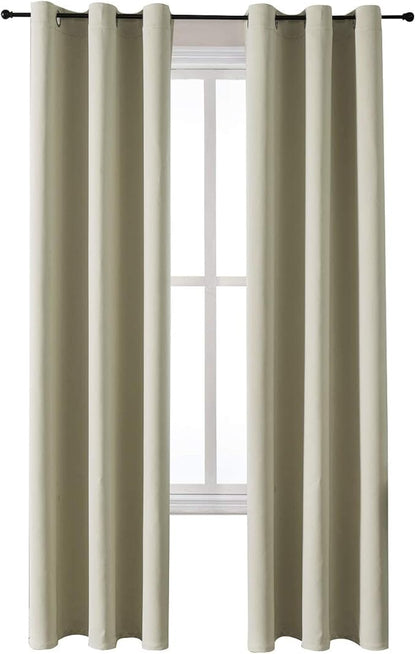 ChrisDowa Grommet Room Darkening Curtains - Image 7