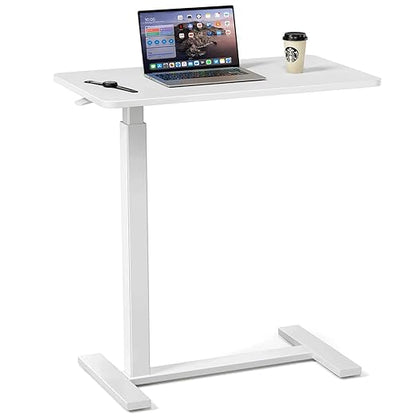 Mobile Bed Laptop Desk with Lockable Wheels and Height Adjustment Function by Unknown