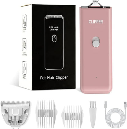 Feet Hair Trimmer, Dog Clippers, Quiet Washable USB Rechargeable Cordless Dog by Tileon