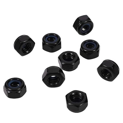MewuDecor #10-24 Nylon Insert Hex Lock Nuts Locknuts, 304 Stainless Steel 18-8 - Image 7