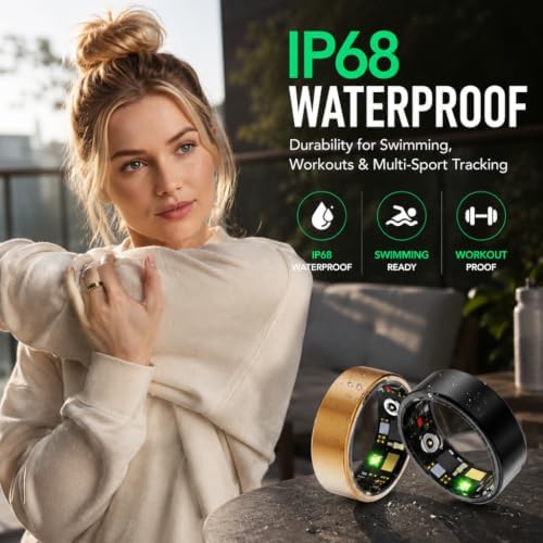 smart ring for women men, fitness tracker ring, package contents