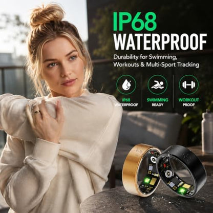 smart ring for women men, fitness tracker ring, package contents