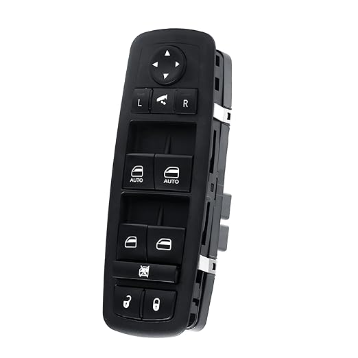WUANGKI Power Control Window Switch | Front Driver Side | 8+3 Pins | Compatible by Wuangki