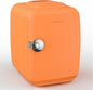 CROWNFUL Mini Fridge, 4 Liter/6 Can Portable Cooler and Warmer Personal by CROWNFUL