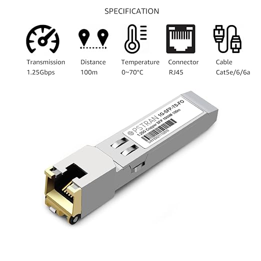 OPSTRAN 1000BASE-T SFP RJ45 Copper Transceiver Module Compatible - Image 2