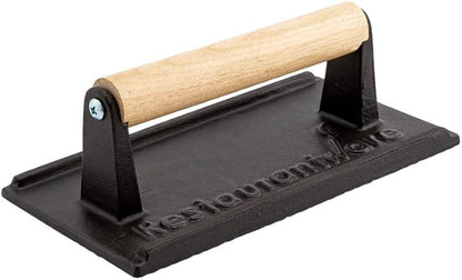 Restaurantware-7.9 x 3.9 x 2.8 Inch Bacon Press, 1 Heavy-Weight Burger Press - - Image 2