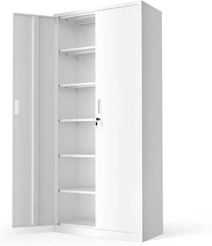 VINGLI Metal Garage Storage Cabinet by VINGLI