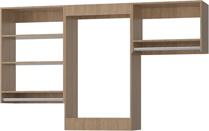 Modular Closet System, Wood Tower Closet Storage - Image 9