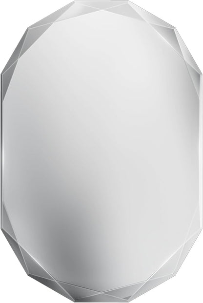 Suidia Bathroom Mirror, Frameless Bathroom Mirror - Image 8