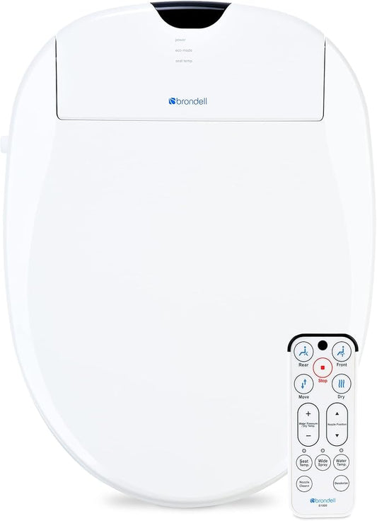 Brondell S1000-RW Swash Electric Bidet Toilet Seat by Brondell