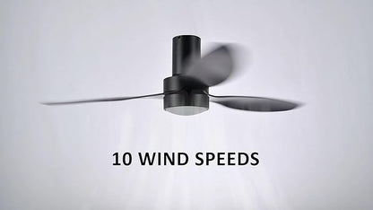 SMAAIR Ceiling Fan with Light and Remote Control 52 Inch, Flush Mount Ceiling - Image 5