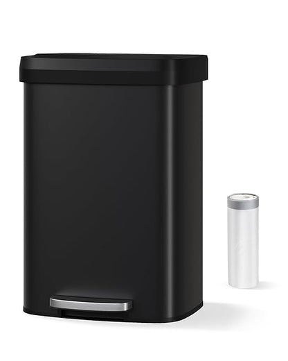 Garvee 13 gal / 50 L Metal Trash Can - Image 7