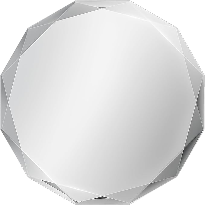 Suidia Bathroom Mirror, Frameless Bathroom Mirror - Image 7