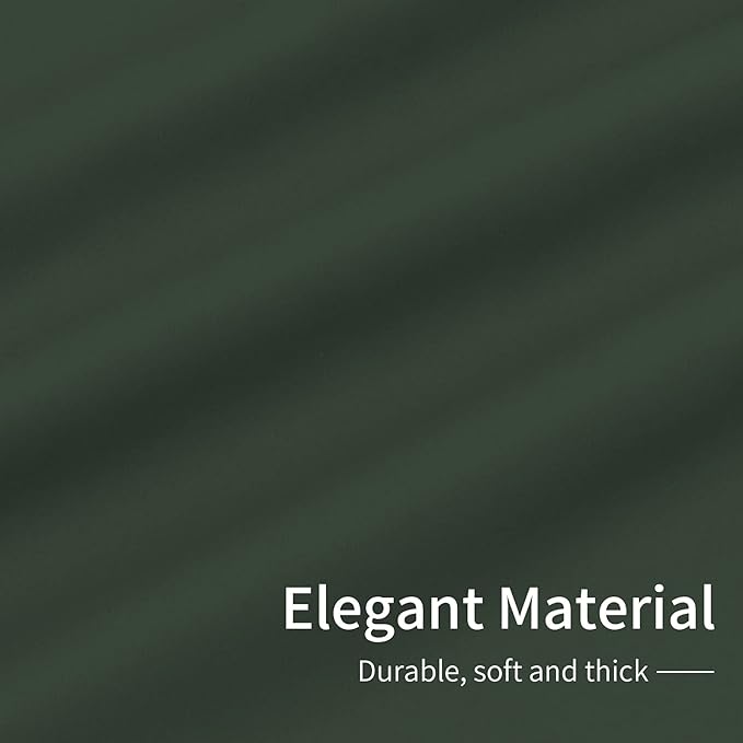 Easy-Going Blackout Curtains for Bedroom, Solid Thermal Insulated Grommet and - Image 6