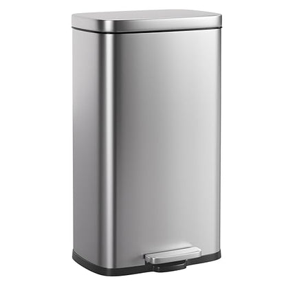 PayLessHere 8 Gallon Stainless Steel Trash Can by PayLessHere
