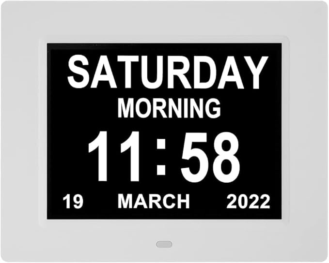 LaMi Products 8 Inch Dementia Clock by LaMiProducts