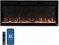 Touchstone Smart Electric Fireplace-The Fury 46" Wide- 4.5" Thin in Wall by TouchstoneHomeProducts