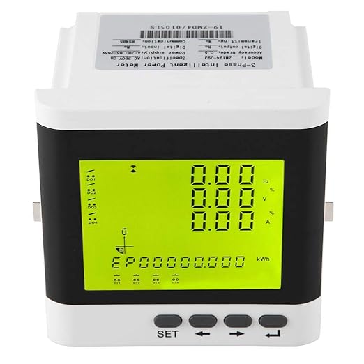 Oumefar Multi Function Three Phase Programmable Electric Watt Active Power by Oumefar