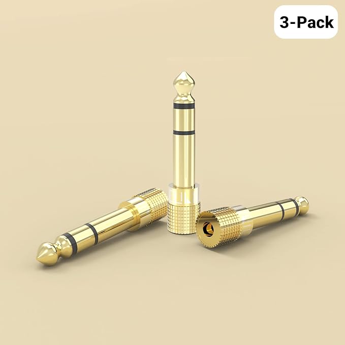 Cubilux 6.35mm to 3.5mm Audio Adapter - Image 6