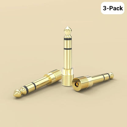 Cubilux 6.35mm to 3.5mm Audio Adapter - Image 6