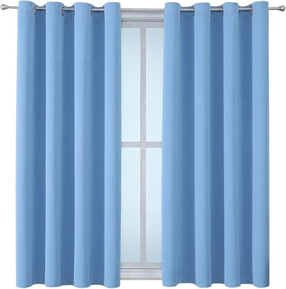 ChrisDowa Grommet Room Darkening Curtains - Image 7