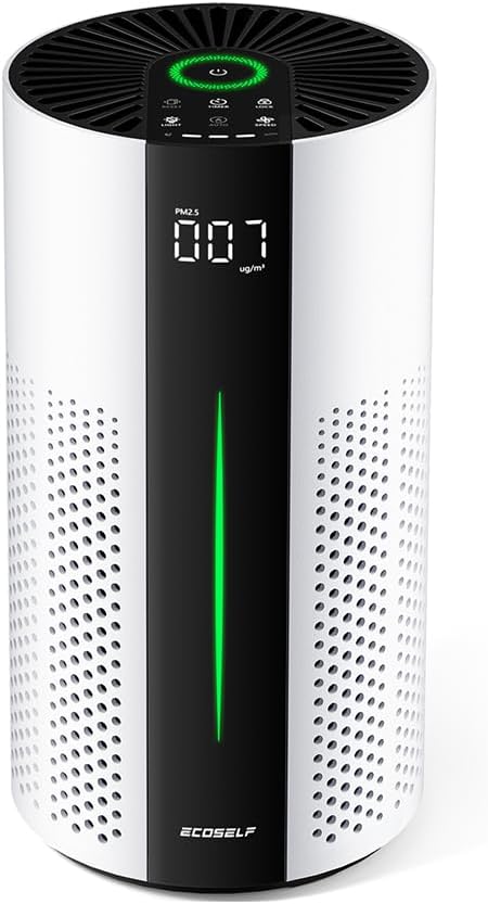 ECOSELF Air Purifiers for Home Large Room up to 1800 Ft², Air Purifiers for by ECOSELF
