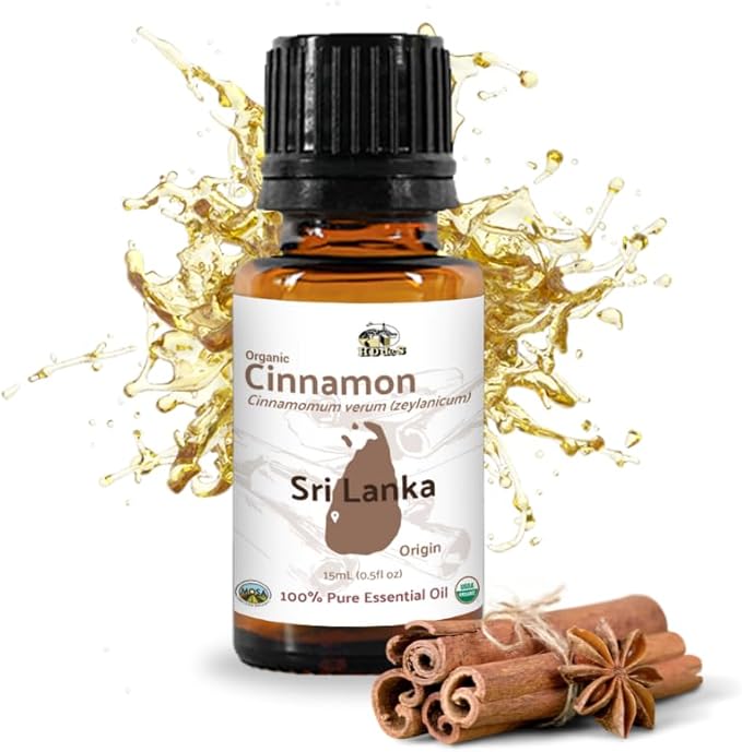 Organic Cinnamon Essential Oil by NaturePackaged