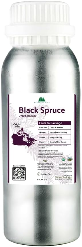 Black Spruce Essential Oil from Canada by NaturePackaged