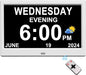 CAZOKASI Extra Large Impaired Vision Digital Alarm Clock by CAZOKASI