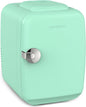 CROWNFUL Mini Fridge, 4 Liter/6 Can Portable Cooler and Warmer Personal by CROWNFUL