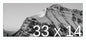Frame It Easy 33 x 14 White Wood Frame by FrameItEasy