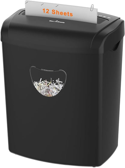 12-Sheet Cross-Cut Paper Shredder, P-4 Security Level by SuntikoShredderLaminator