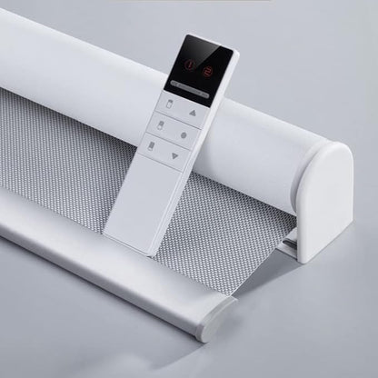 Motorized Blinds with Remote Window Roller Shade Wireless Rechargeable Motor by Tipiace