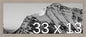 Frame It Easy 33 x 13 Rustic Gray Wood Frame by FrameItEasy